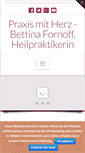 Mobile Screenshot of naturheilpraxis-fornoff.de